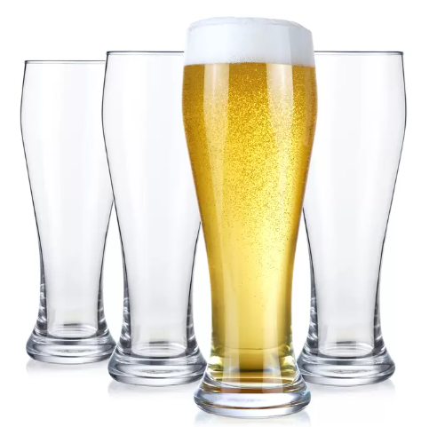 D-020 キングクリスタル ビールグラス 4個セット