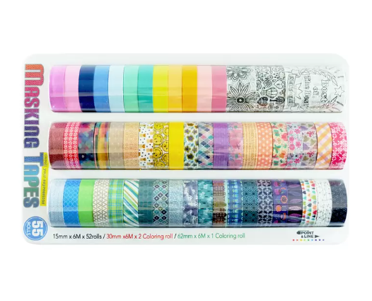 D-044 マスキングテープ55巻セット