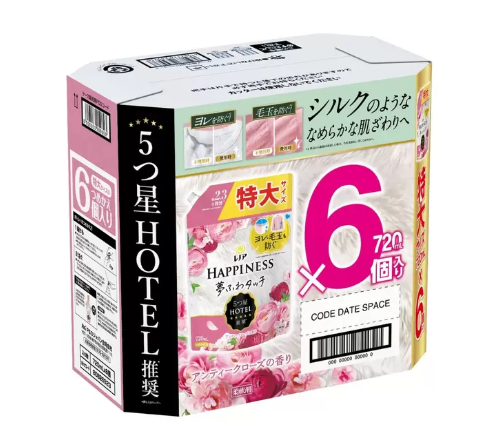 D-049 レノアハピネス 柔軟剤 アンティークローズ 720ml X 6個