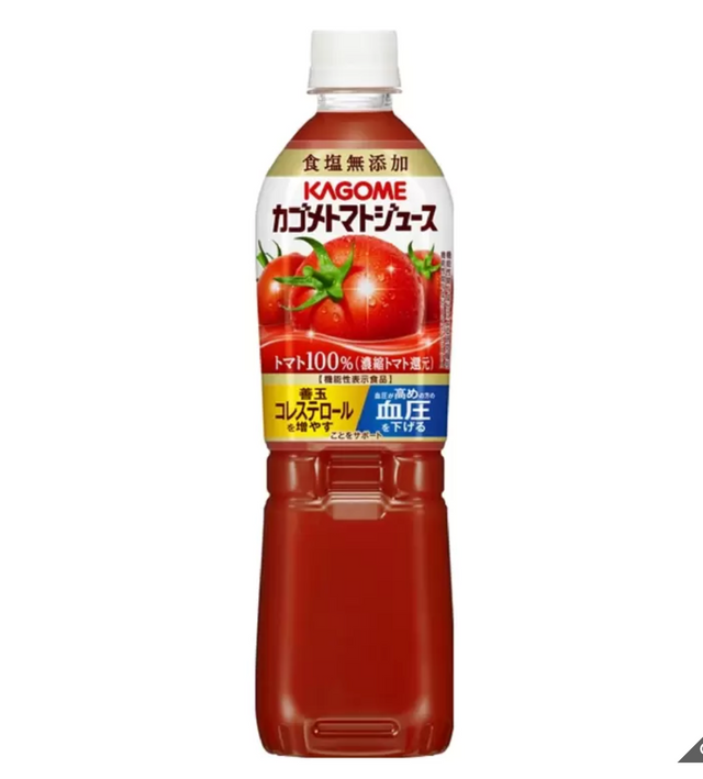 F-017 カゴメ トマトジュース 食塩無添加 720 ml x 9本