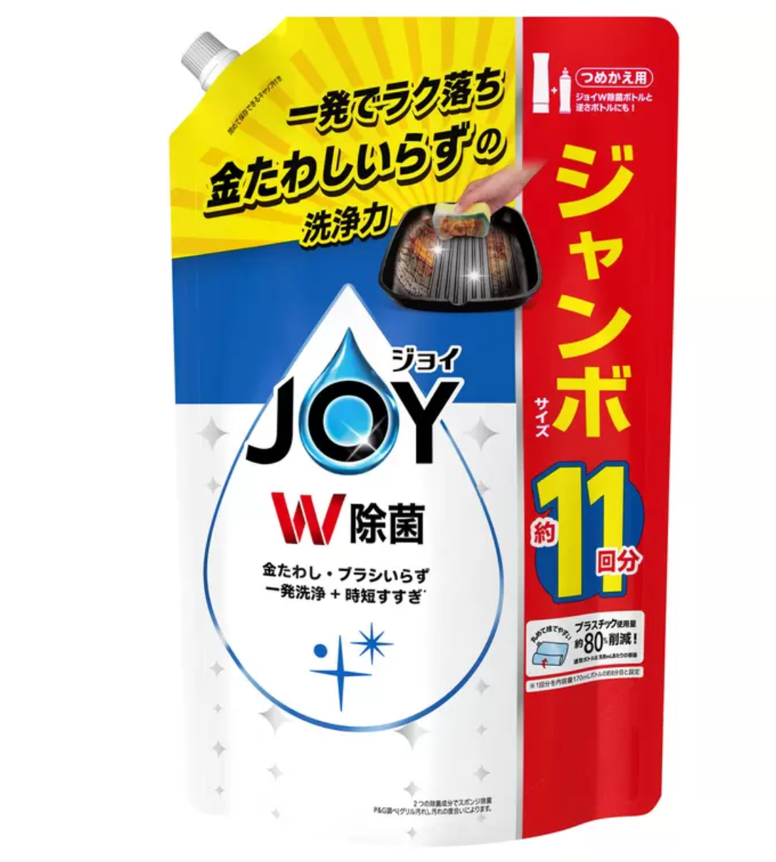 K-004 JOY W除菌 さわやか微香 つめかえ用 1425 ml