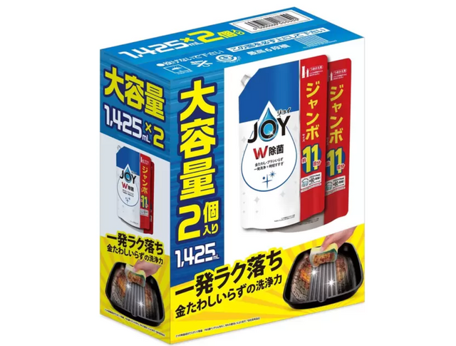 K-005 JOY W除菌 さわやか微香 つめかえ用 1425 ml x 2