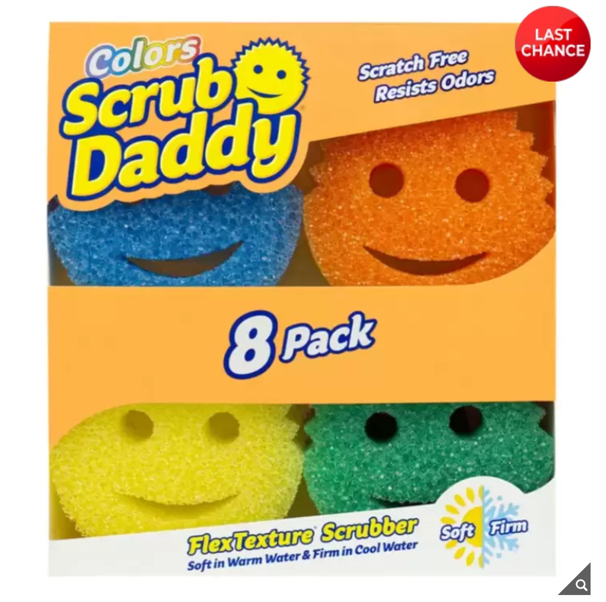 K-006 SCRUB DADDY 食器用スポンジ 8個セット