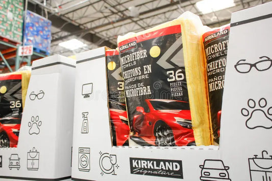 【レビュー】カークランドシグネチャー マイクロファイバータオル イエロー 36枚｜コスパ最強の掃除万能クロス | FUKURAMO