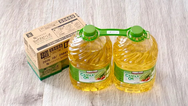 【レビュー】カークランドシグネチャー キャノーラオイル 2.6kg×2｜コスパ・品質・使いやすさの三拍子がそろった万能オイル | FUKURAMO
