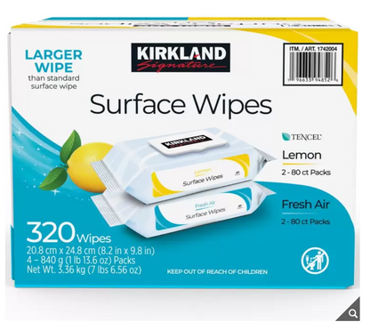 D-062　カークランドシグネチャー サーフェイスワイプ