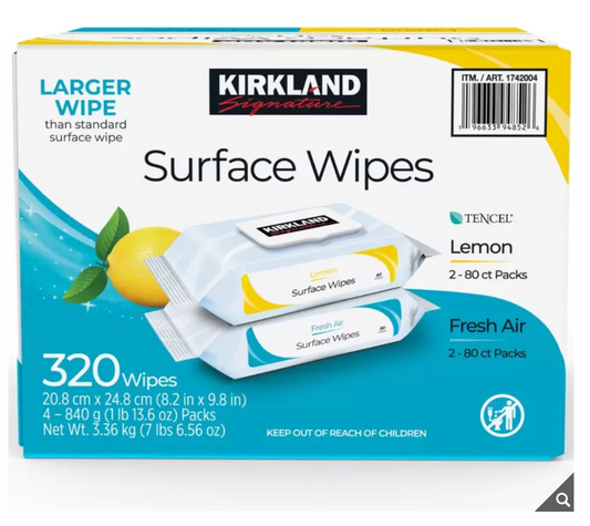 D-062　カークランドシグネチャー サーフェイスワイプ