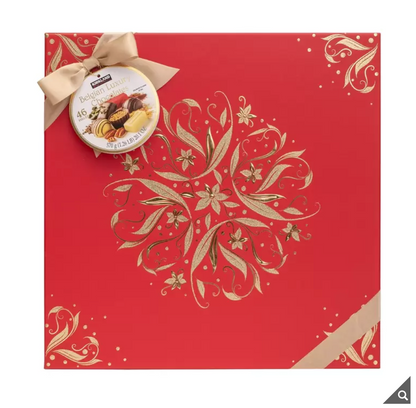 カークランド ベルギー産高級チョコレート 赤いギフトボックス 46個入り